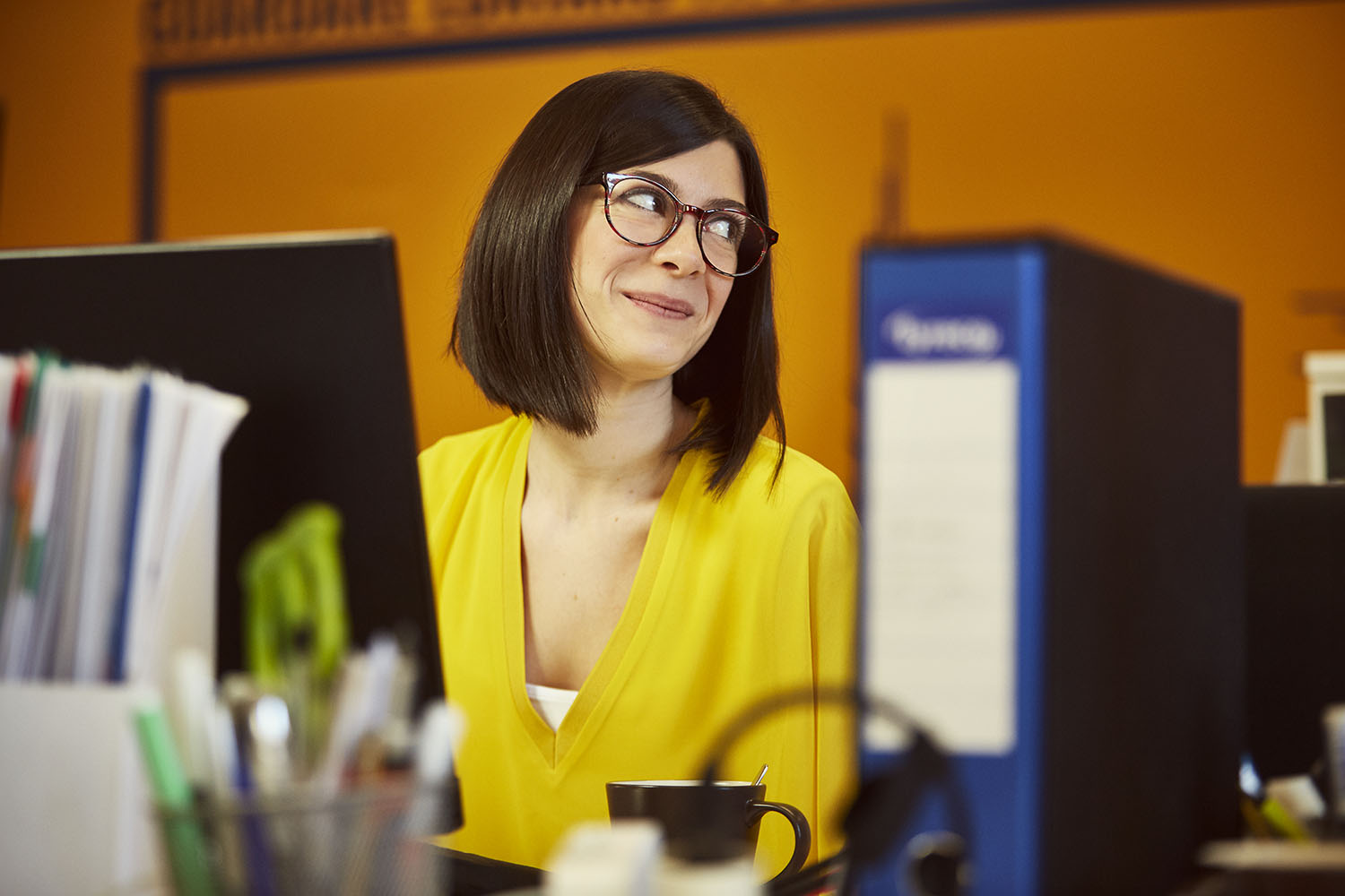 Cyxus Occhiali Luce Blu Uomo Donna Leggero Occhiali Da Computer Retrò Occhiali Anti Mal Di Testa Affaticamento Degli Occhi 8166T02